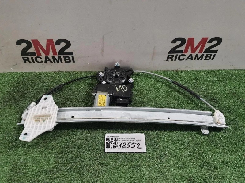 Motorino Alzacristallo Porta ANT DX 82460B4000 Hyundai I10 II 2016