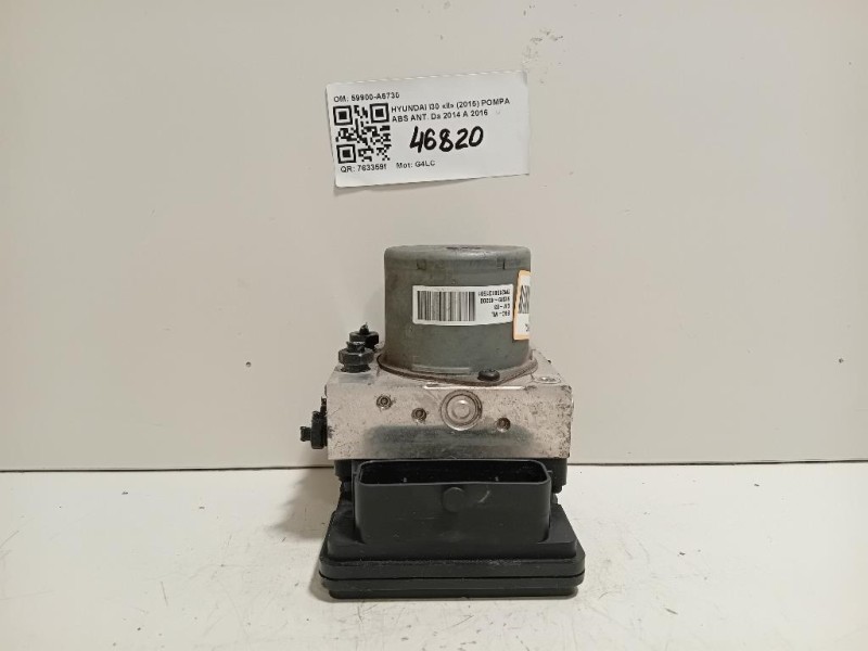 Motorino Alzacristallo Porta ANT DX 82460B4000 Hyundai I10 II 2016