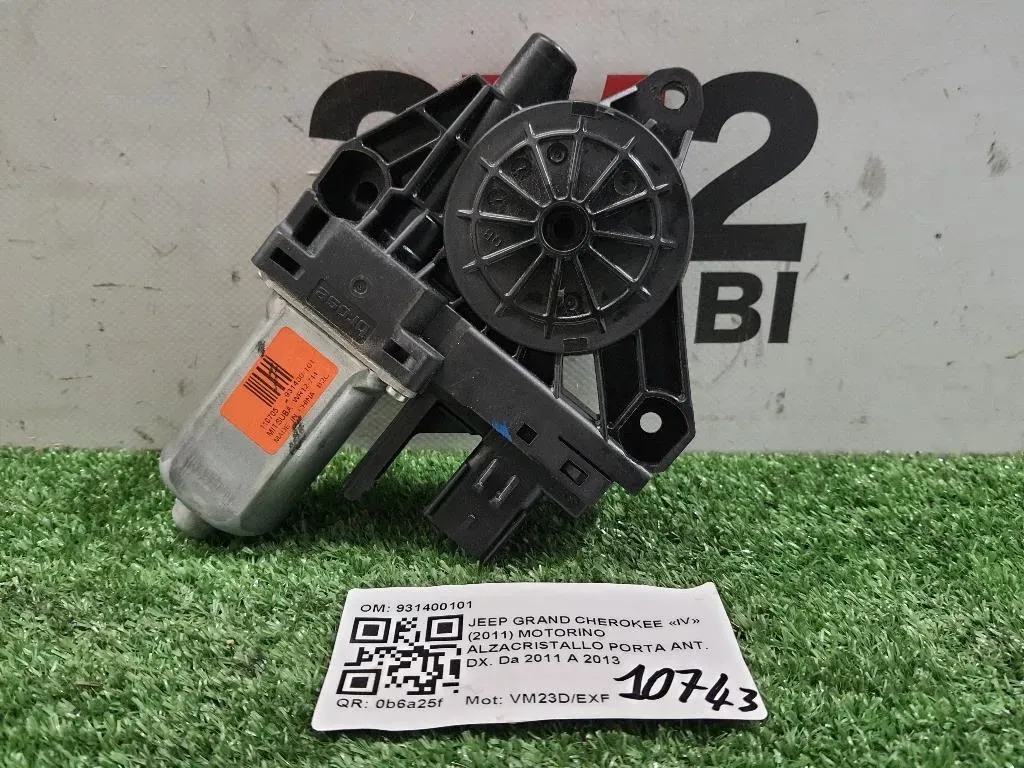 Motorino Alzacristallo Porta ANT DX 931400101 Jeep Grand Cherokee IV 2011