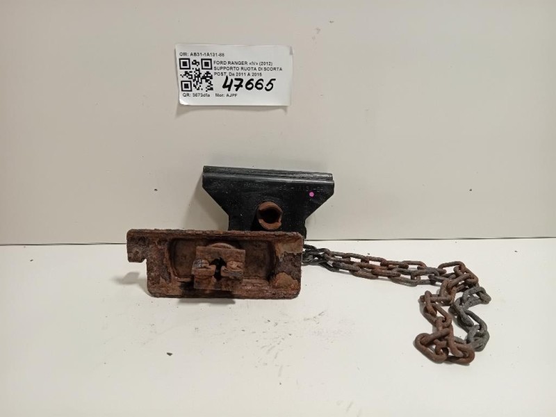 Supporto Ruota DI Scorta POST AB31-1A131-88 Ford Ranger IV 2012