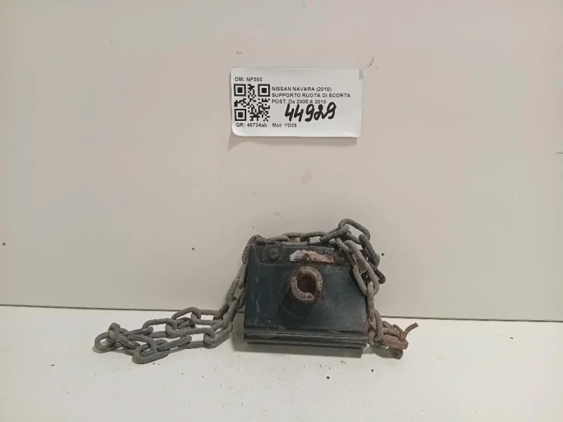 Supporto Ruota DI Scorta POST SUPPORTO RUOTA DI SCORTA POST Nissan Navara 2010
