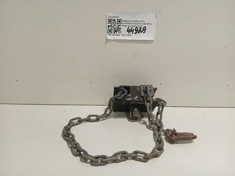 Supporto Ruota DI Scorta POST SUPPORTO RUOTA DI SCORTA POST Nissan Navara 2010