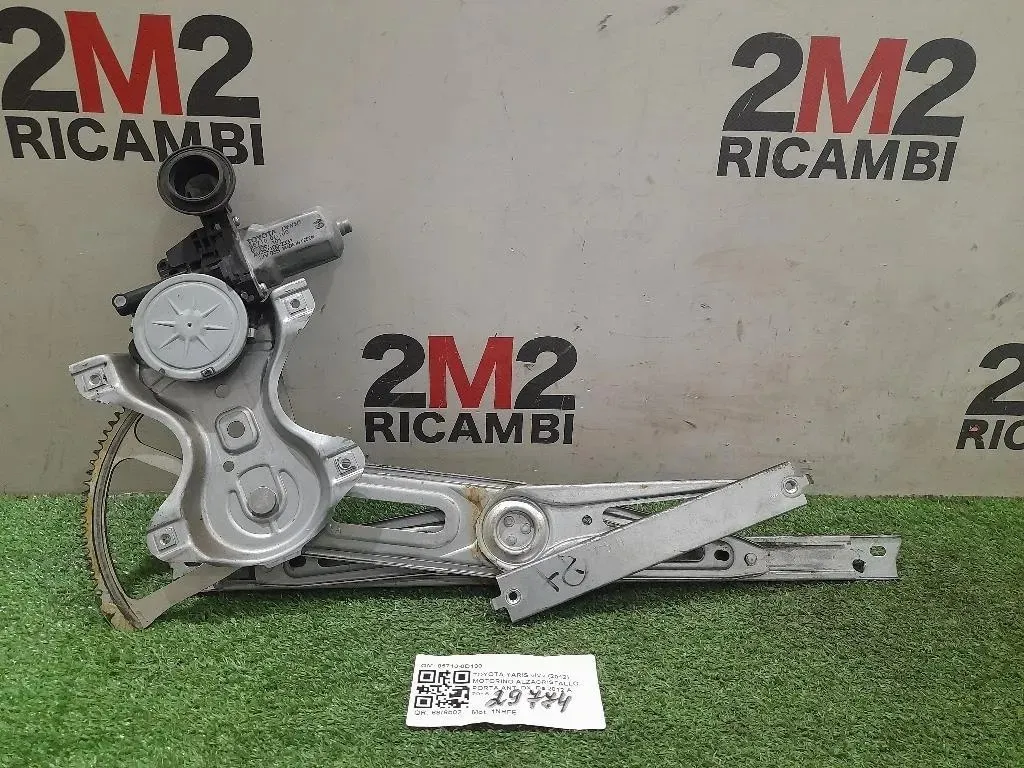 Motorino Alzacristallo Porta ANT DX 85710-0D100 Toyota Yaris IV 2012