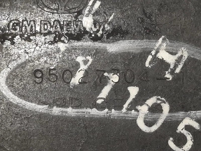 Supporto Spoiler Paraurti ANT 95027304-1 Chevrolet Orlando 2011