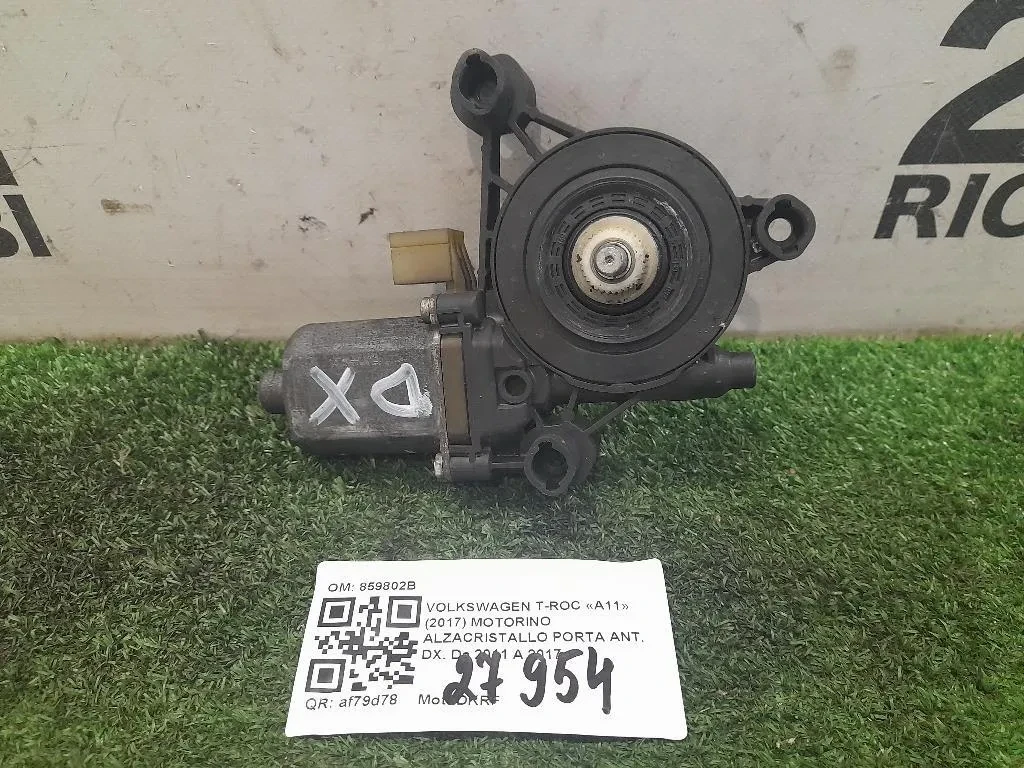 Motorino Alzacristallo Porta ANT DX 859802B Volkswagen T-roc 2017