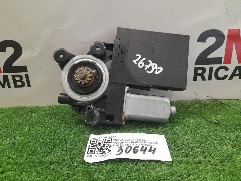Motorino Alzacristallo Porta ANT DX 31288113AA Volvo S40 II 2004