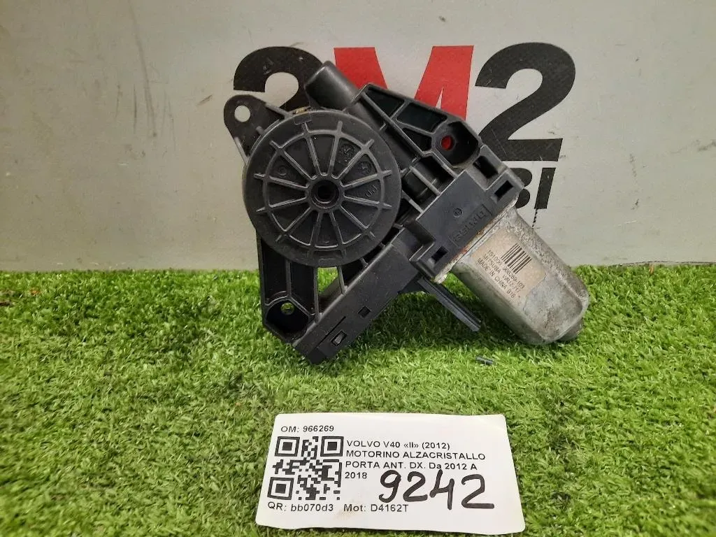 Motorino Alzacristallo Porta ANT DX 966269 Volvo V40 II 2012