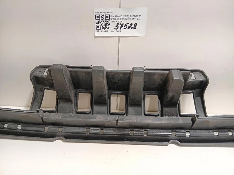 Supporto Spoiler Paraurti ANT 86522H8400 Kia Stonic 2017