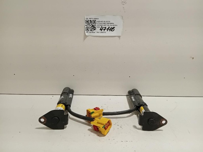 Attuatore Cerniera Cofano ANT SX GX73-16E634 SX+DX Jaguar XE 2015