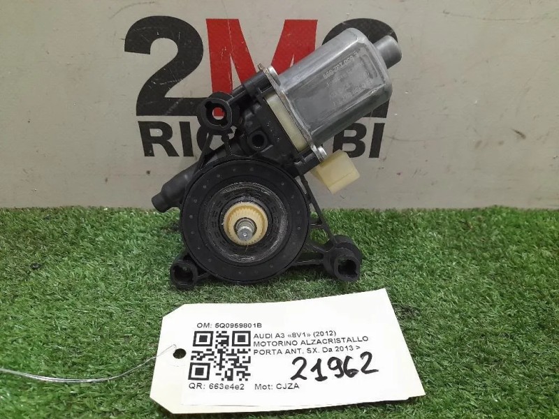 Motorino Alzacristallo Porta ANT SX 5Q0959801B Audi A3 8V1 2012