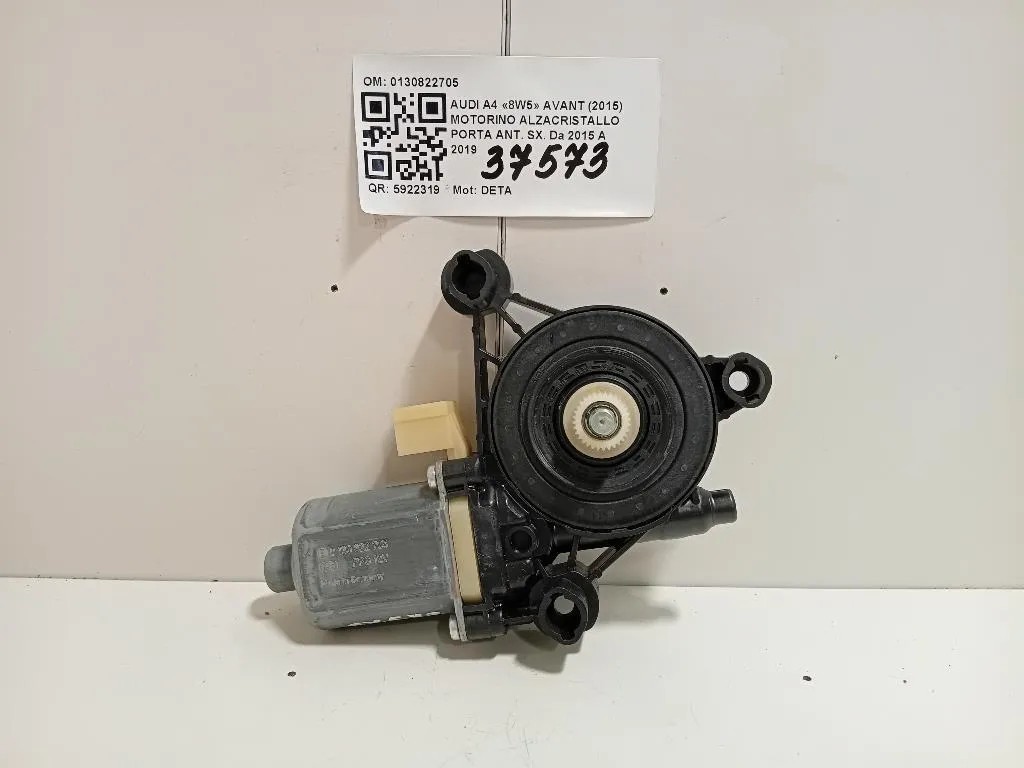 Motorino Alzacristallo Porta ANT SX 0130822705 Audi A4 8W5 Avant 2015