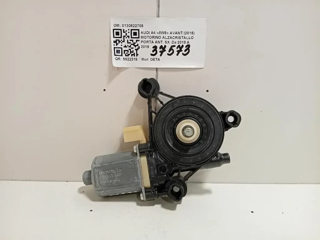 Motorino Alzacristallo Porta ANT SX 0130822705 Audi A4 8W5 Avant 2015