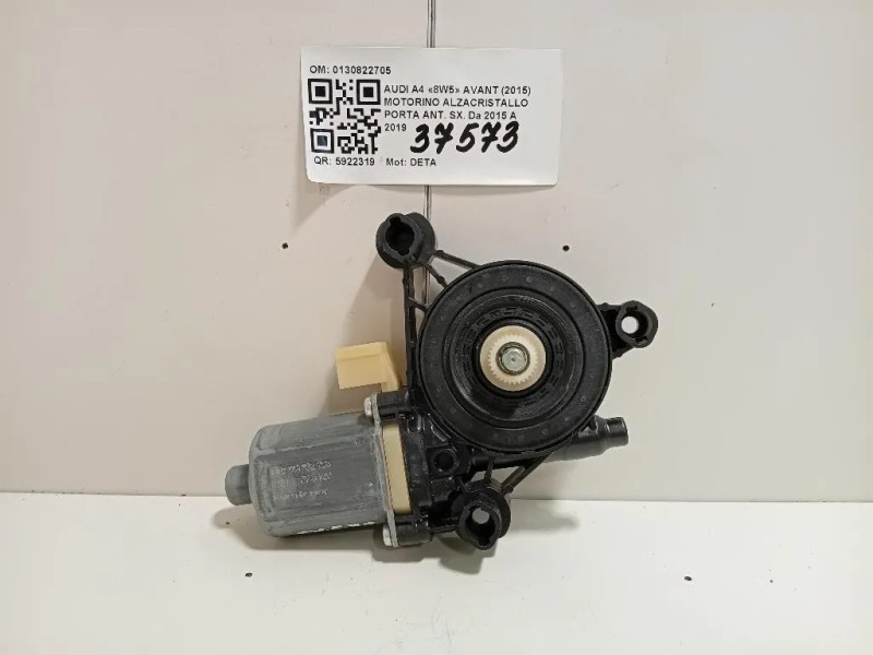 Motorino Alzacristallo Porta ANT SX 0130822705 Audi A4 8W5 Avant 2015