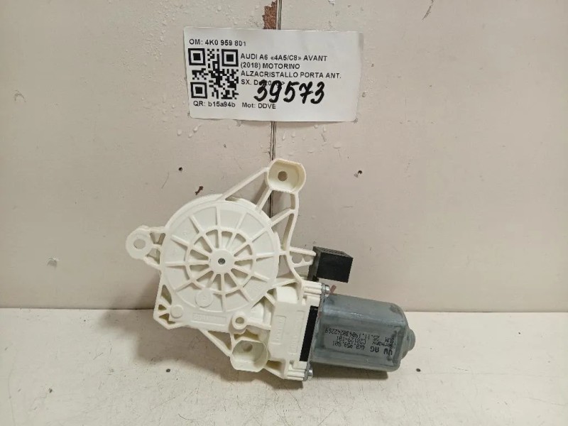 Motorino Alzacristallo Porta ANT SX 4K0 959 801 Audi A6 4a5c8 Avant 2018