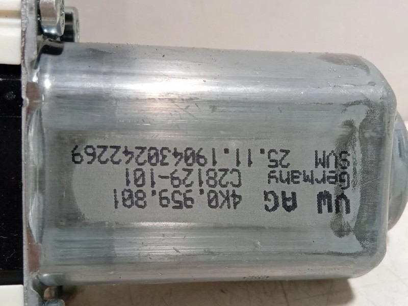 Motorino Alzacristallo Porta ANT SX 4K0 959 801 Audi A6 4a5c8 Avant 2018