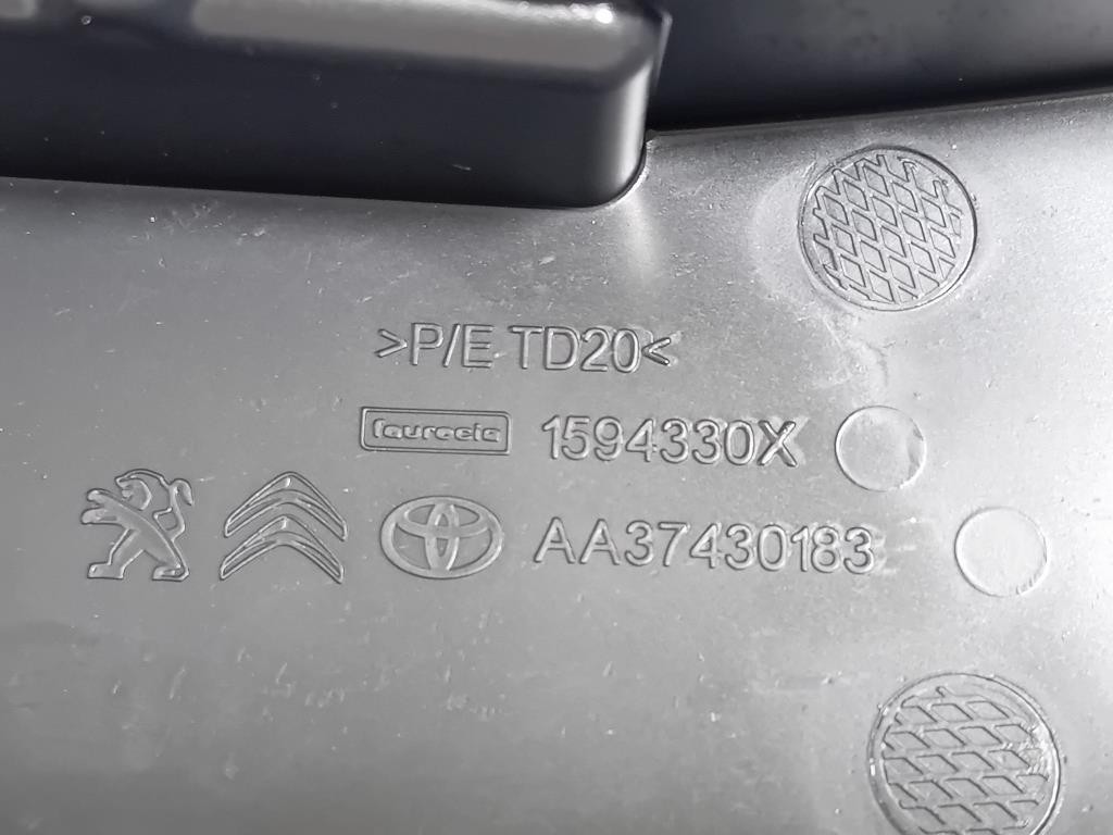 Supporto Spoiler Paraurti ANT DX 1615049480 Citroen Jumpy IV 2016