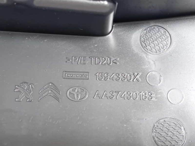 Supporto Spoiler Paraurti ANT DX 1615049480 Citroen Jumpy IV 2016