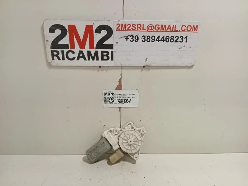 Motorino Alzacristallo Porta ANT SX 6978845 Bmw Serie 1 E87 Berlina 2005