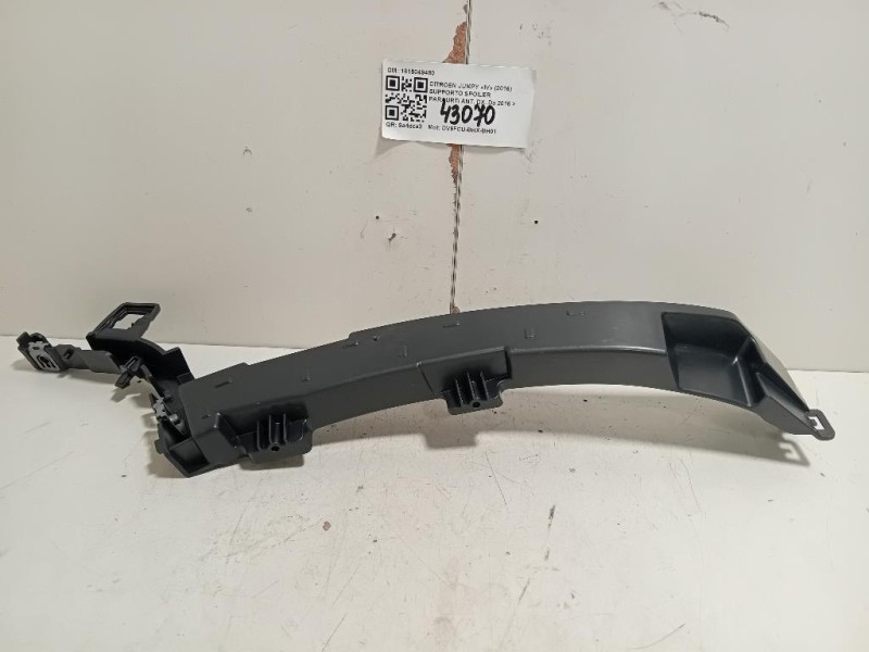 Supporto Spoiler Paraurti ANT DX 1615049480 Citroen Jumpy IV 2016