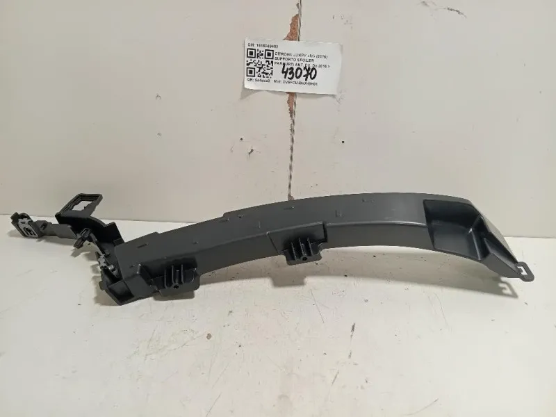 Supporto Spoiler Paraurti ANT DX 1615049480 Citroen Jumpy IV 2016
