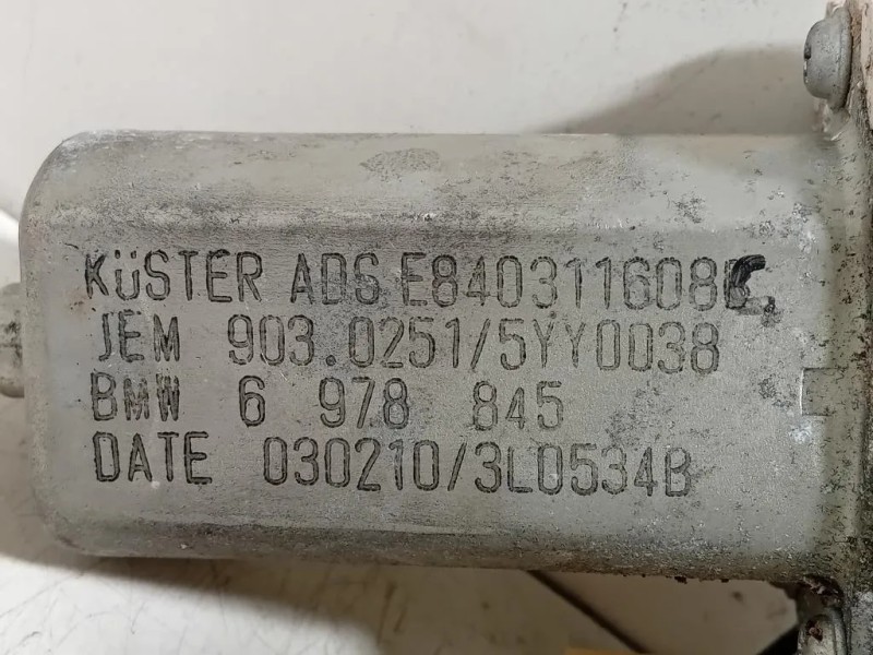 Motorino Alzacristallo Porta ANT SX 6978845 Bmw Serie 1 E87 Berlina 2005