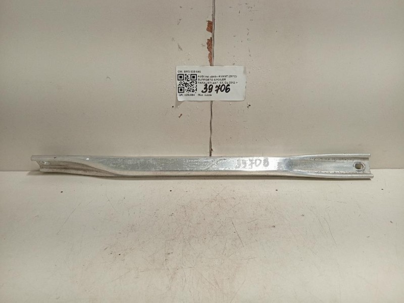 Supporto Spoiler Paraurti ANT SX 8W0 805 645 Audi A4 8K5 Avant 2012
