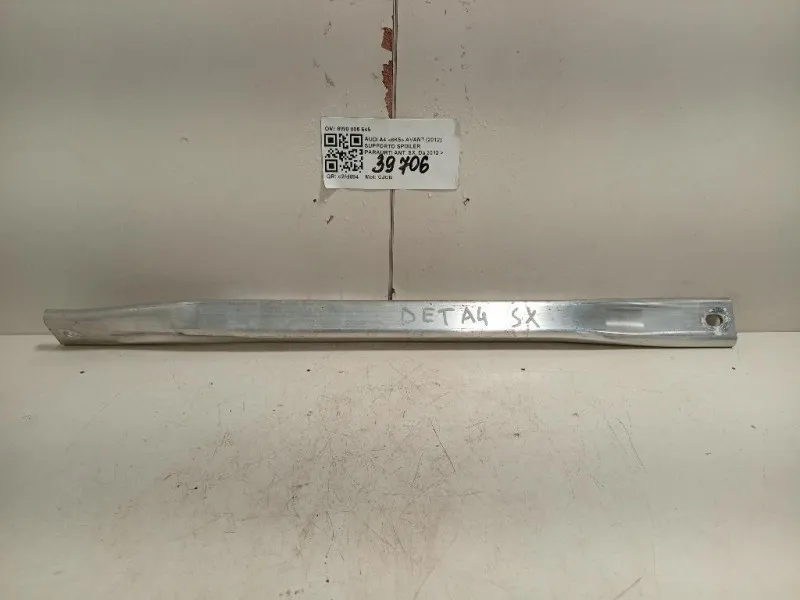 Supporto Spoiler Paraurti ANT SX 8W0 805 645 Audi A4 8K5 Avant 2012
