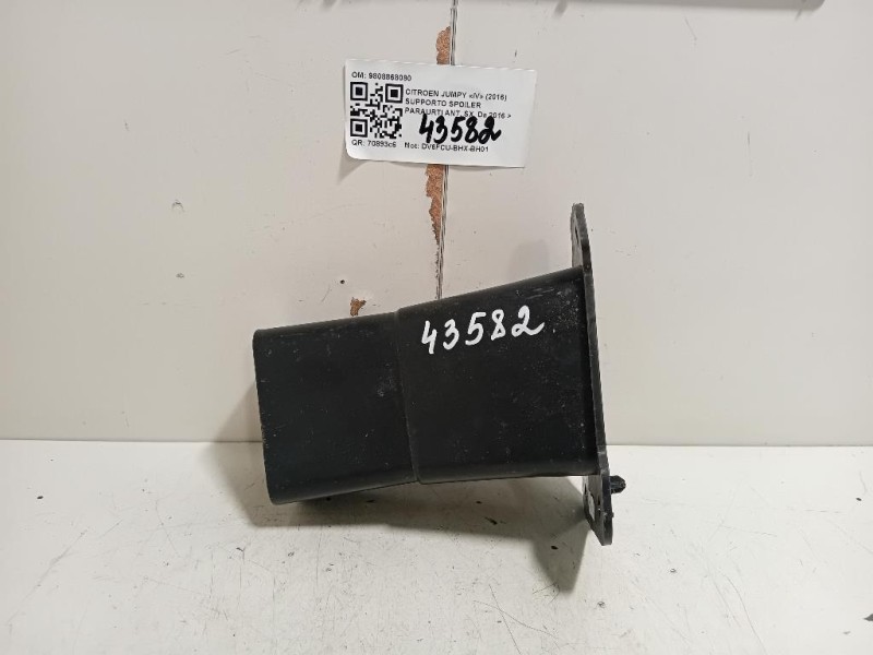 Supporto Spoiler Paraurti ANT SX 9808868080 SX Citroen Jumpy IV 2016