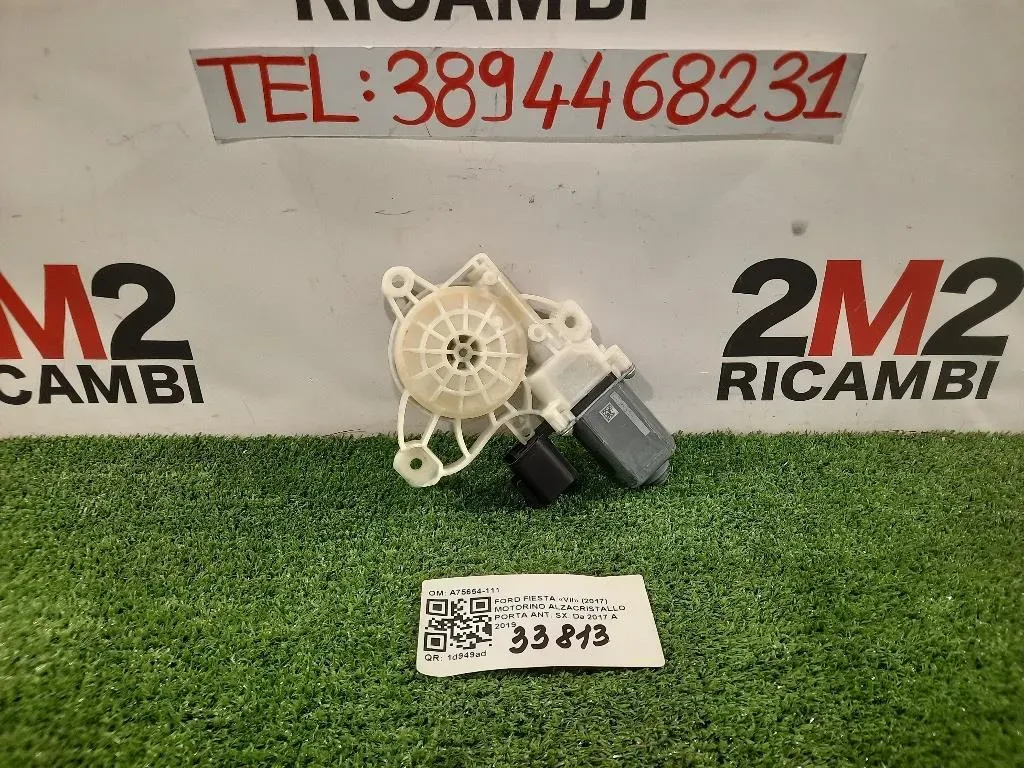 Motorino Alzacristallo Porta ANT SX A75654-111 Ford Fiesta VII 2017
