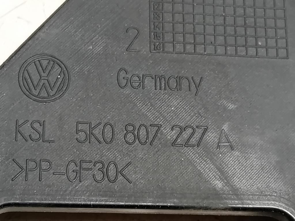 Supporto Spoiler Paraurti ANT SX 5K0 807 227 A STAFFA FARO Volkswagen GOLF VI 2009