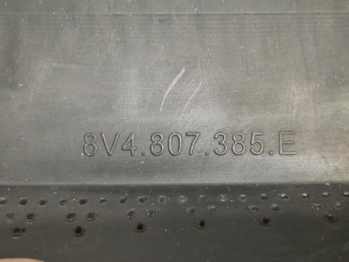 Supporto Spoiler Paraurti POST 8V4807385E Audi A3 8VA Sportback 2012