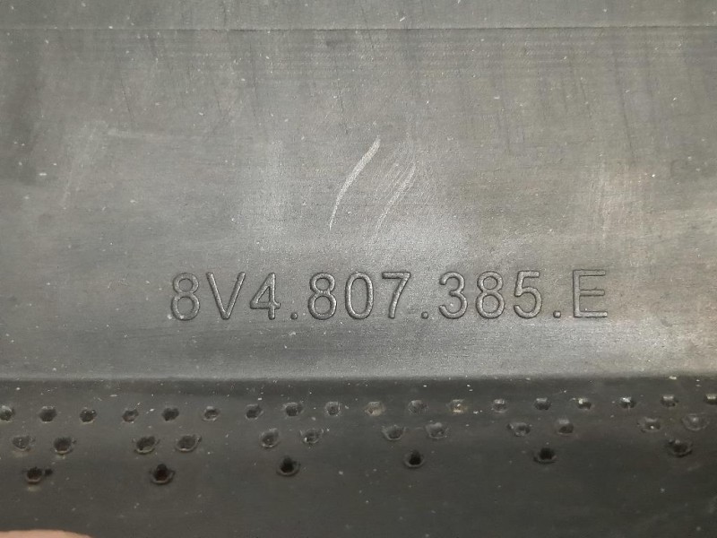 Supporto Spoiler Paraurti POST 8V4807385E Audi A3 8VA Sportback 2012