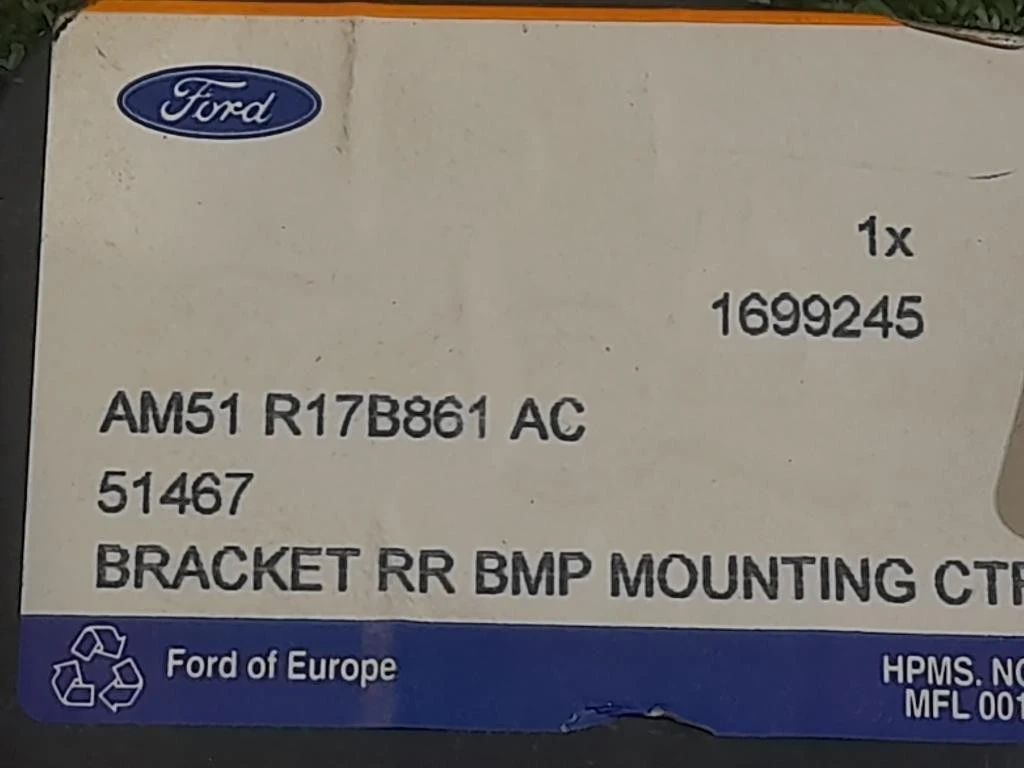 Supporto Spoiler Paraurti POST AM51R17B861AC Ford C-max III 2011