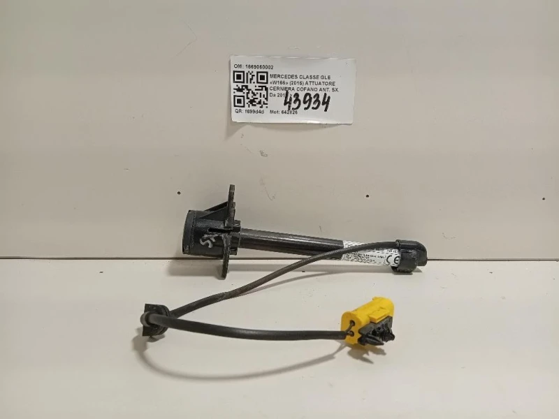 Attuatore Cerniera Cofano ANT SX 1669060002 Mercedes Classe GLE W166 2015