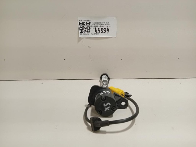 Attuatore Cerniera Cofano ANT SX 1669060002 Mercedes Classe GLE W166 2015