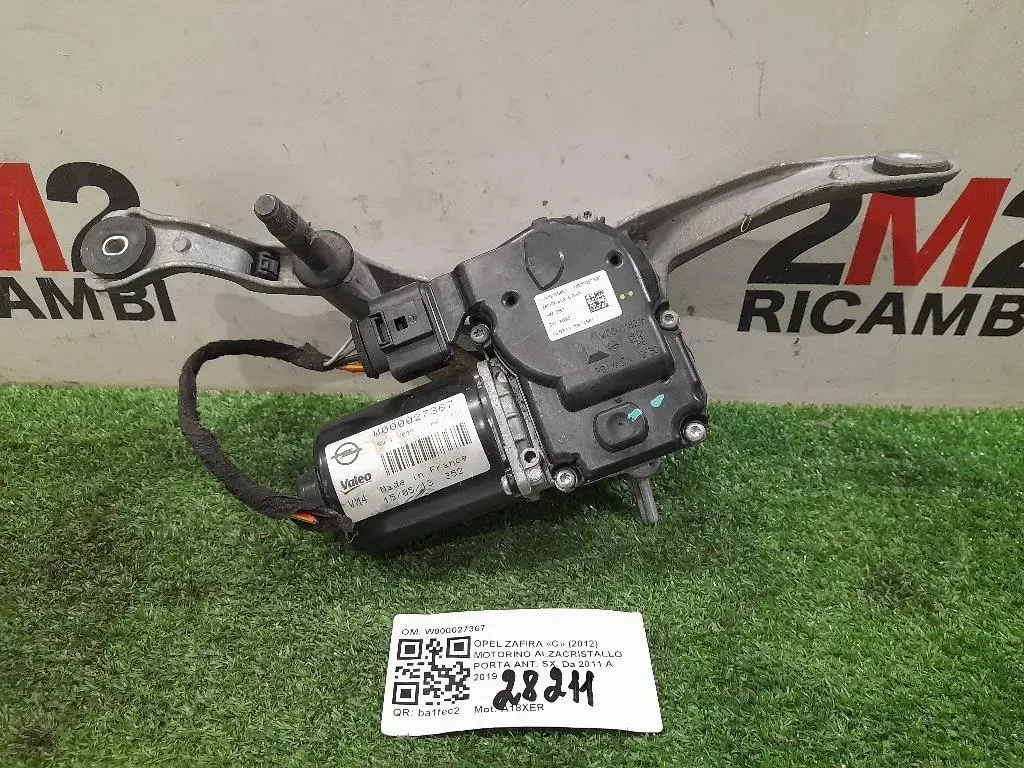 Motorino Alzacristallo Porta ANT SX W000027367 Opel Zafira C 2012