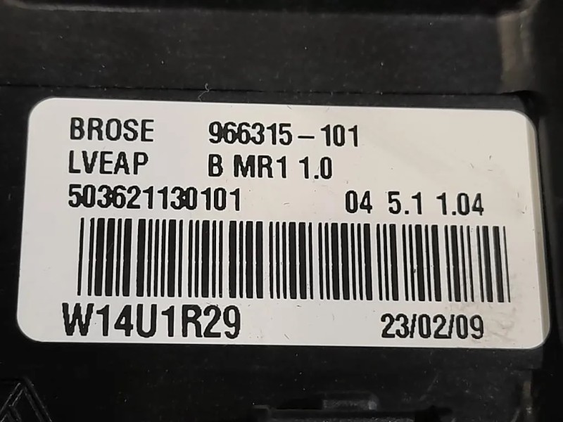 Motorino Alzacristallo Porta ANT SX 807310004R Renault Mégane III 2009