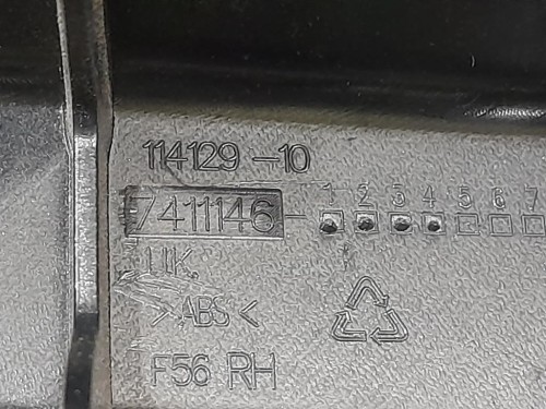 Supporto Spoiler Paraurti POST DX 7411146 Mini MINI Cooper F56 2014