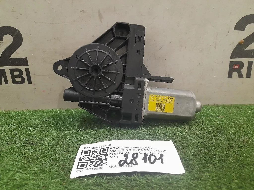 Motorino Alzacristallo Porta ANT SX 966268102 Volvo S60 II 2010