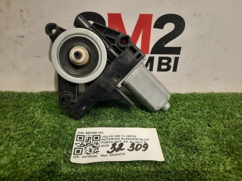 Motorino Alzacristallo Porta ANT SX 966268-102 Volvo V60 I 2013