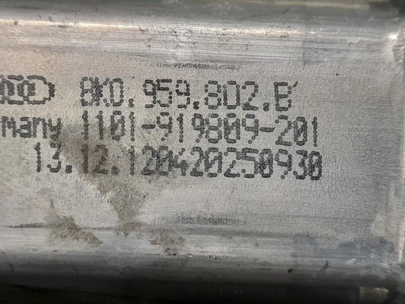 Motorino Alzacristallo Porta POST DX 959811 Audi A4 8K2 2012