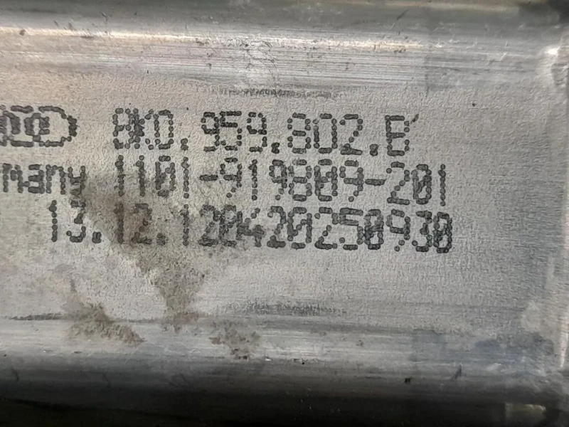 Motorino Alzacristallo Porta POST DX 959811 Audi A4 8K2 2012