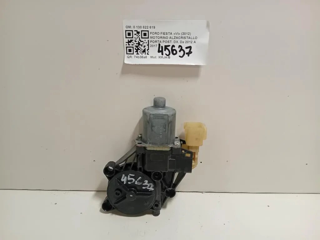Motorino Alzacristallo Porta POST DX 0 130 822 619 Ford Fiesta VI 2012