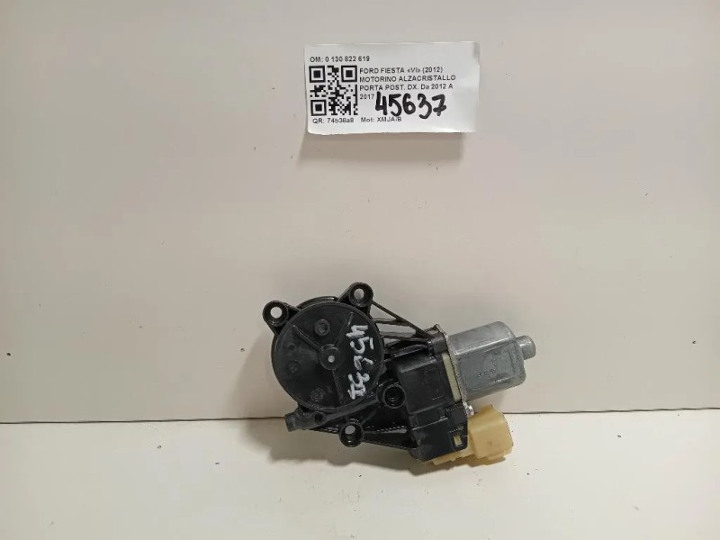 Motorino Alzacristallo Porta POST DX 0 130 822 619 Ford Fiesta VI 2012
