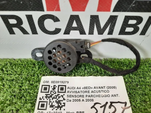 Avvisatore Acustico Sensore Parcheggio ANT 8E0919279 Audi A4 8ED Avant 2005