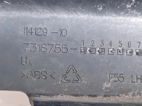 Supporto Spoiler Paraurti POST SX 7318755 Mini MINI Cooper F55 2014