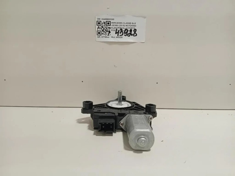 Motorino Alzacristallo Porta POST DX A2469063200 Mercedes Classe GLE W166 2015