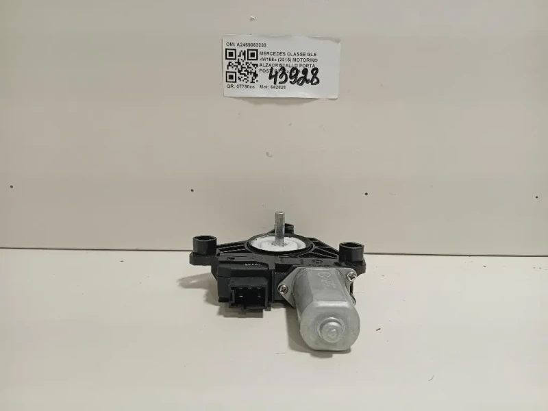 Motorino Alzacristallo Porta POST DX A2469063200 Mercedes Classe GLE W166 2015