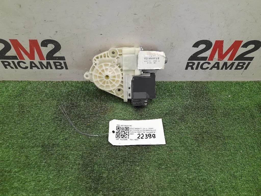 Motorino Alzacristallo Porta POST DX 6Q0959812B Seat Ibiza IV 6L1 2002