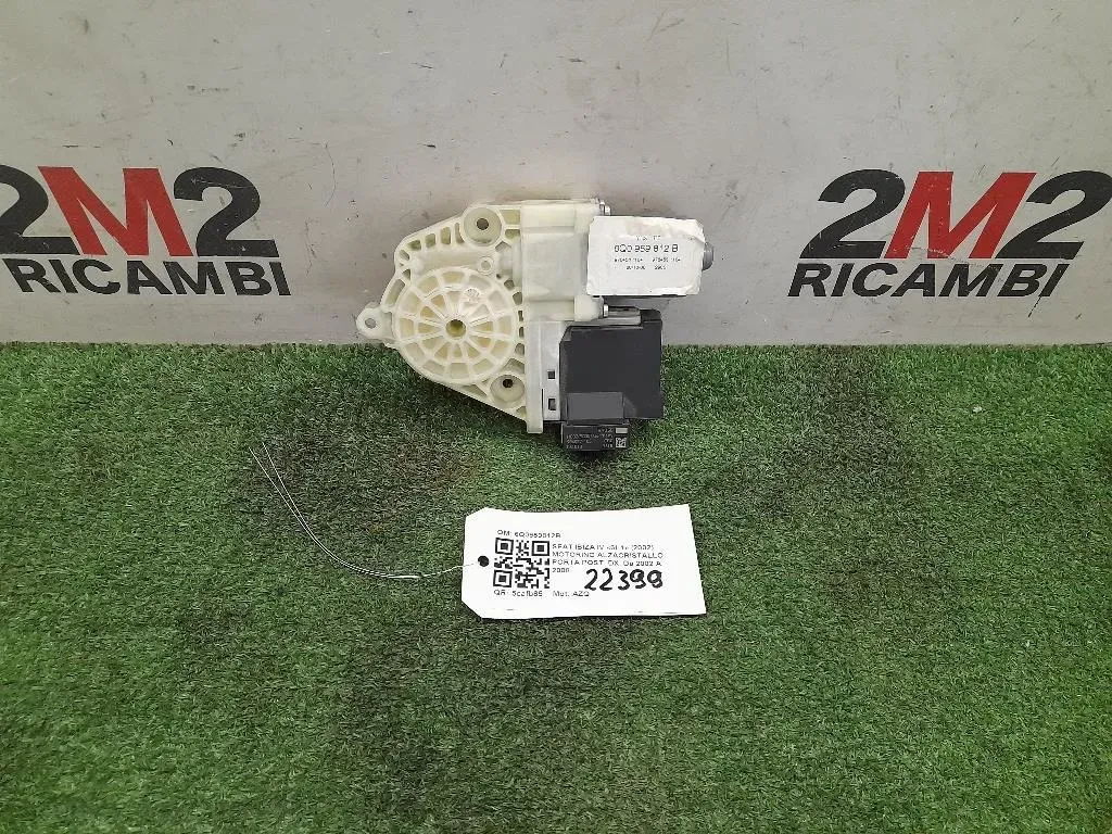 Motorino Alzacristallo Porta POST DX 6Q0959812B Seat Ibiza IV 6L1 2002